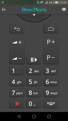 Télécommande Bbox Miami android App screenshot 1